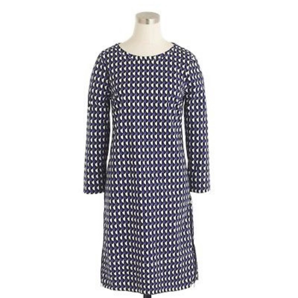 Jcrew 3/4 sleeve dress